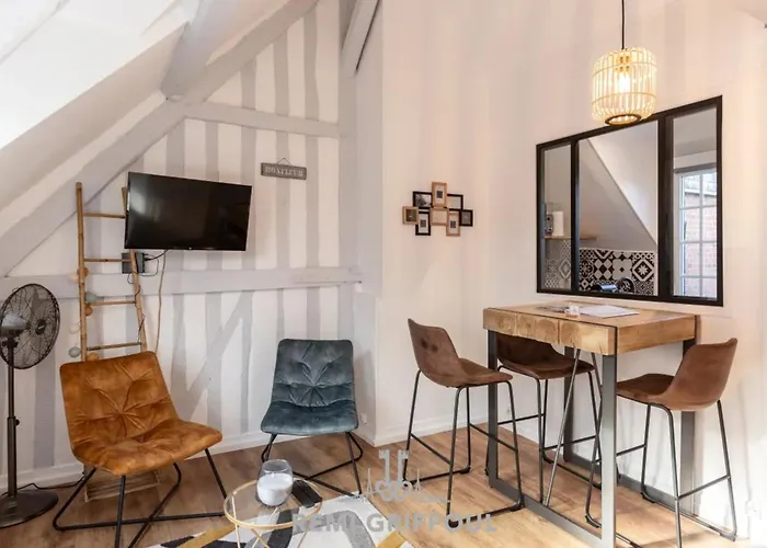 La Capucine Lovely Center Apartmán Honfleur